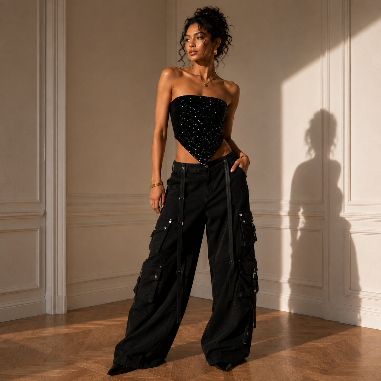 Midnight Allure Top