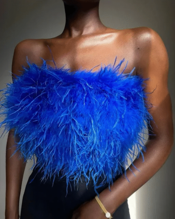Feather Rush Crop Top